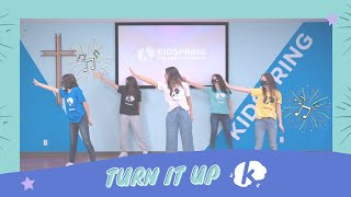 Turn It Up (Planetshakers/Body Worship) - Kidspring Worship