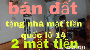 bán nhà 2 mặt tiền quốc lộ 14 giá rẻ 9,5 x 100 x 200 tcư $ 1 tỷ 750 tr huyện chư puh gia lai