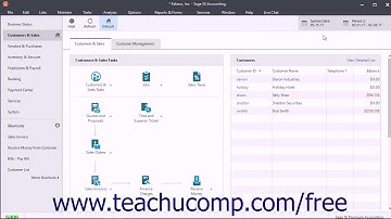 Sage 50 2018 Tutorial Changing the Accounting Period Sage Training