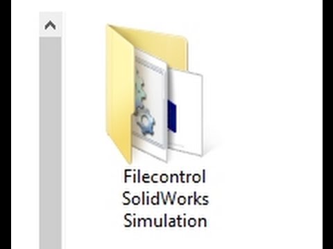 Filecontrol SolidWorks Simulation - result-files (cwr-files)