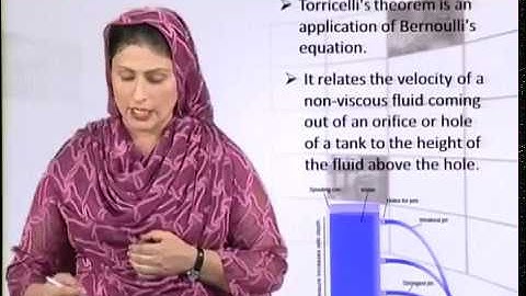 Physics - Fsc Part 1 Chapter 6 Torricelli’s Theorem- Physics