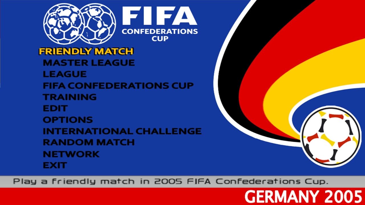 Patch écusson FIFA Confederation Cup 2005 – Neuf, Collector