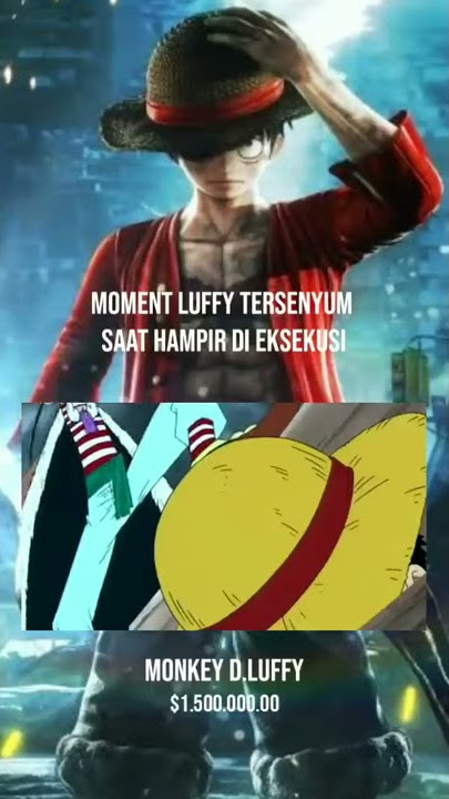 Story Wa 30 detik || Monkey D.Luffy || Tersenyum - one piece