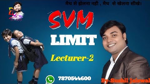 Limit lectures-2 by sushil Jaiswal sir