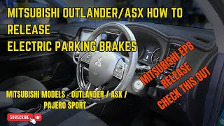 How to Activate EPB Service Mode on Mitsubishi Outlander