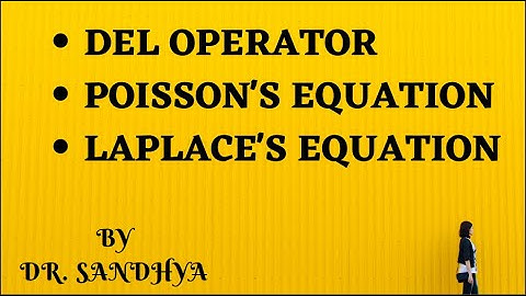 Del operator, Poisson