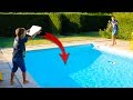 Prank  swan jette le macbook de no dans la piscine 