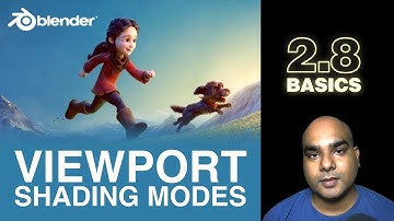 Blender 2.8 | Viewport Shading Modes in Hindi