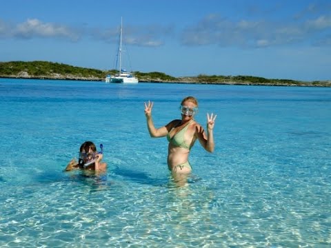 SE1 EP16. Cruising the Exumas - Part 2 ~ Bahamas. Sailing Trio Travels.