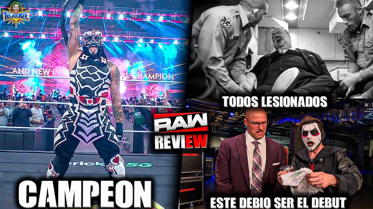 🔴PENTA NUEVO CAMPEÓN INTERCONTINENTAL 🤩 POR FIIIN!! ALELUYA!! - RAW REVIEW