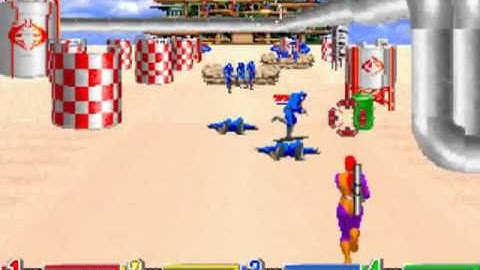 G.I. Joe World EAB set 1 MAME Gameplay video Snapshot -Rom name gijoe-