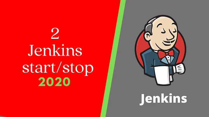 Jenkins Tutorial  2 - How to start & Stop Jenkins on Windows 10 OS