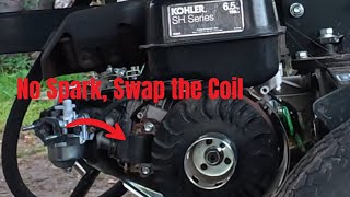 County Line Splitter Won’t Start? Replacing the Ignition Coil on a 6.5HP Kohler