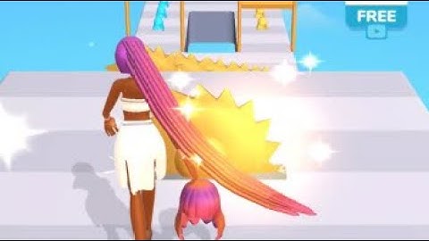 Hair Challenge  Level 11 to 20 Long Hair Game PLay