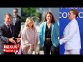 FULL ARRIVAL: Macron, Merz,Meloni, Ursula,Costa &amp; More Gather in Cyprus for High-Stakes Crisis Talks