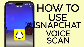 How to Enable & Use Snapchat Voice Scan | NEW UPDATE 2022