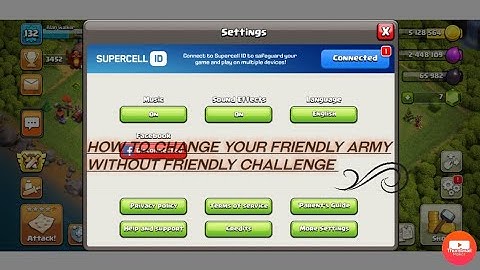 How to Change your Friendly Army Without Friendly Challenge