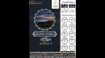 ومن آياته خلق السماوات والأرض واختلاف ألسنتكم وألوانكم... سورة الروم ٢٢-٢٤ #سعد_الغامدى