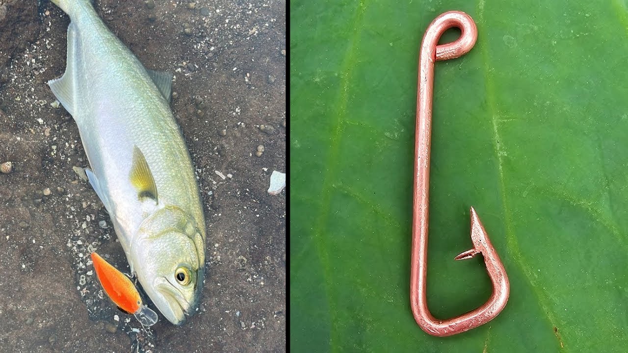 How to make a fishing hook, Pina Kong [Handmade Tutorial]