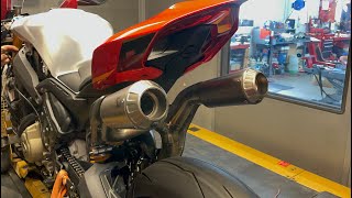2023 Ducati Panigale V4R Dyno Akrapovic Exhaust
