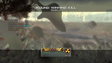 Modern Warfare 2: Semtex Round Winning Doublekill (Wasteland)