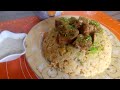 Tahchin morgh rice cake zafrani tahchin by  hyderabadian youtuber naghma