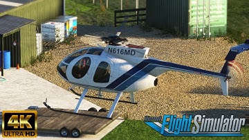 MD 500E | First Look! | CowanSim | {Microsoft Flight Simulator} 4K {MSFS}{MSFS2020}