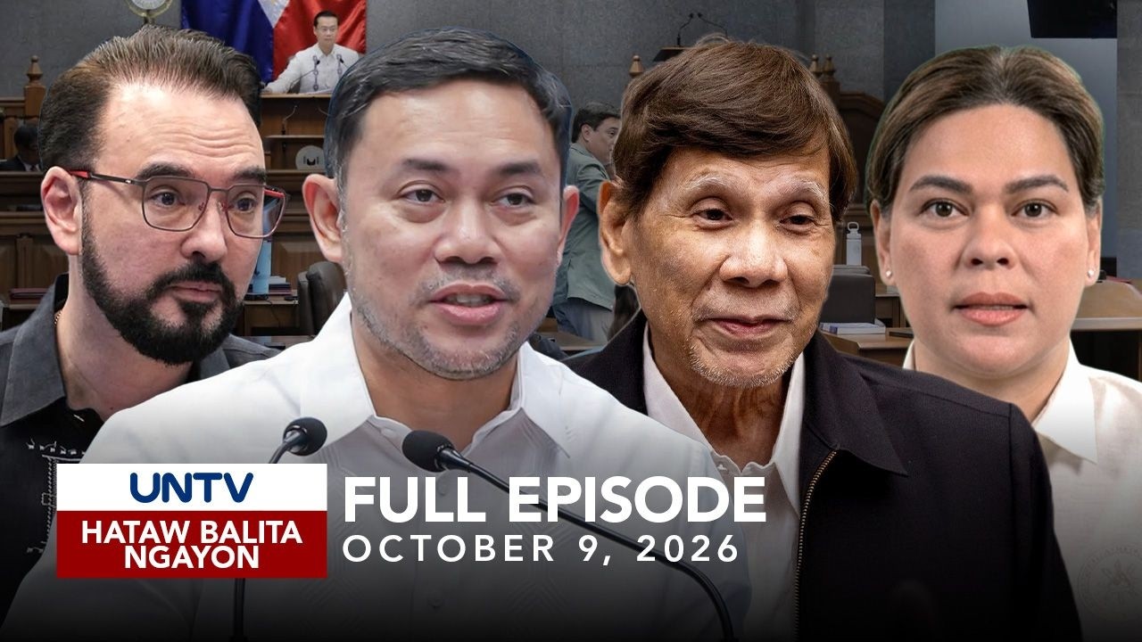 UNTV: Hataw Balita Ngayon | October 9, 2026