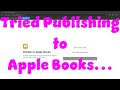 Apple Books Publishing FAIL 🤦♂️