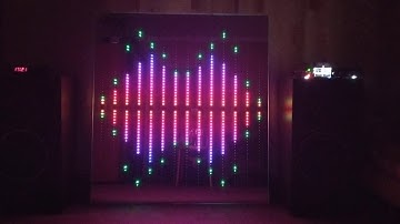 #Msgeq7 Full Version of Mirror Equalizer #2 DMX 307