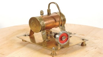 Small Scratch Built Piston Valve Model Steam Engine - Part Two