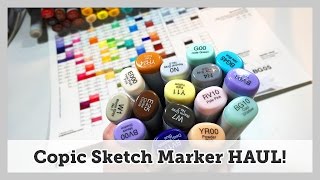 Copic Marker HAUL - Video #060