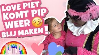 LOVE PIET GAAT OP BEZOEK BIJ ZIEKE PIP !!