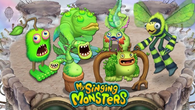 My Singing Monsters: Abelha besteira Epica, Wubbox da ilha Terra e Mais  Monstros na ilha de Ouro 