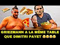 Griezmann a la mme table que dimitri payet 