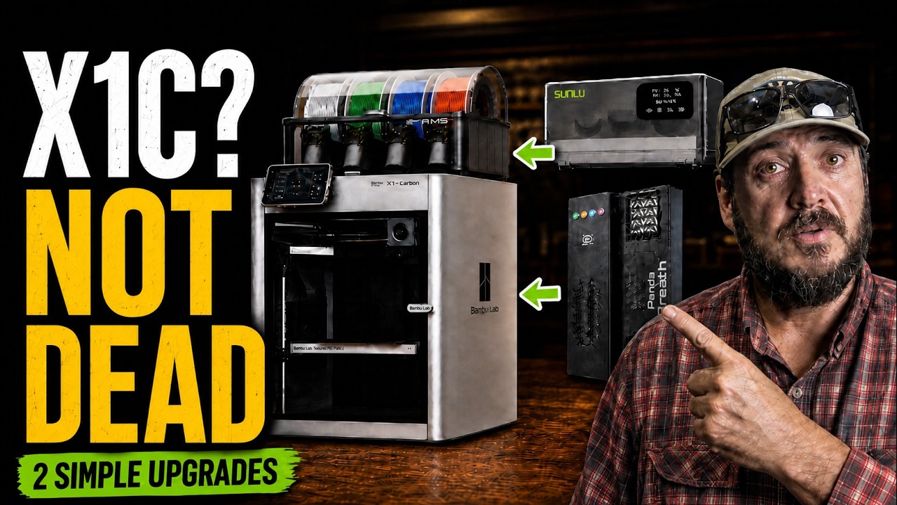 BAMBU X1C Dead? Not After This Upgrade ( Panda Breath ) - YouTube