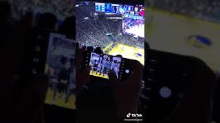 Samsung S20 Ultra Space Zoom at Golden State Warriors NBA Game