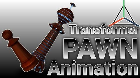 Pawn Transformer Animation ll Chess ll Prisma 3D ll NK DYNAMIC ll
