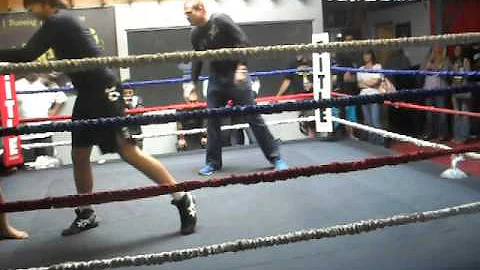 brad crouse 1st fight round 3 TKO