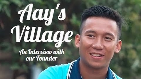 INTERVIEW WITH ONE THE FOUNDERS OF OUR NON PROFIT ORGANIZATION IN LAOS