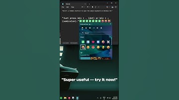 "Secret Emoji Keyboard on Windows 11! 😎 (Easy Trick)" #windows11 #pctricks #windows #windowstips