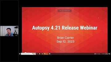 Autopsy 4.21 Release Webinar