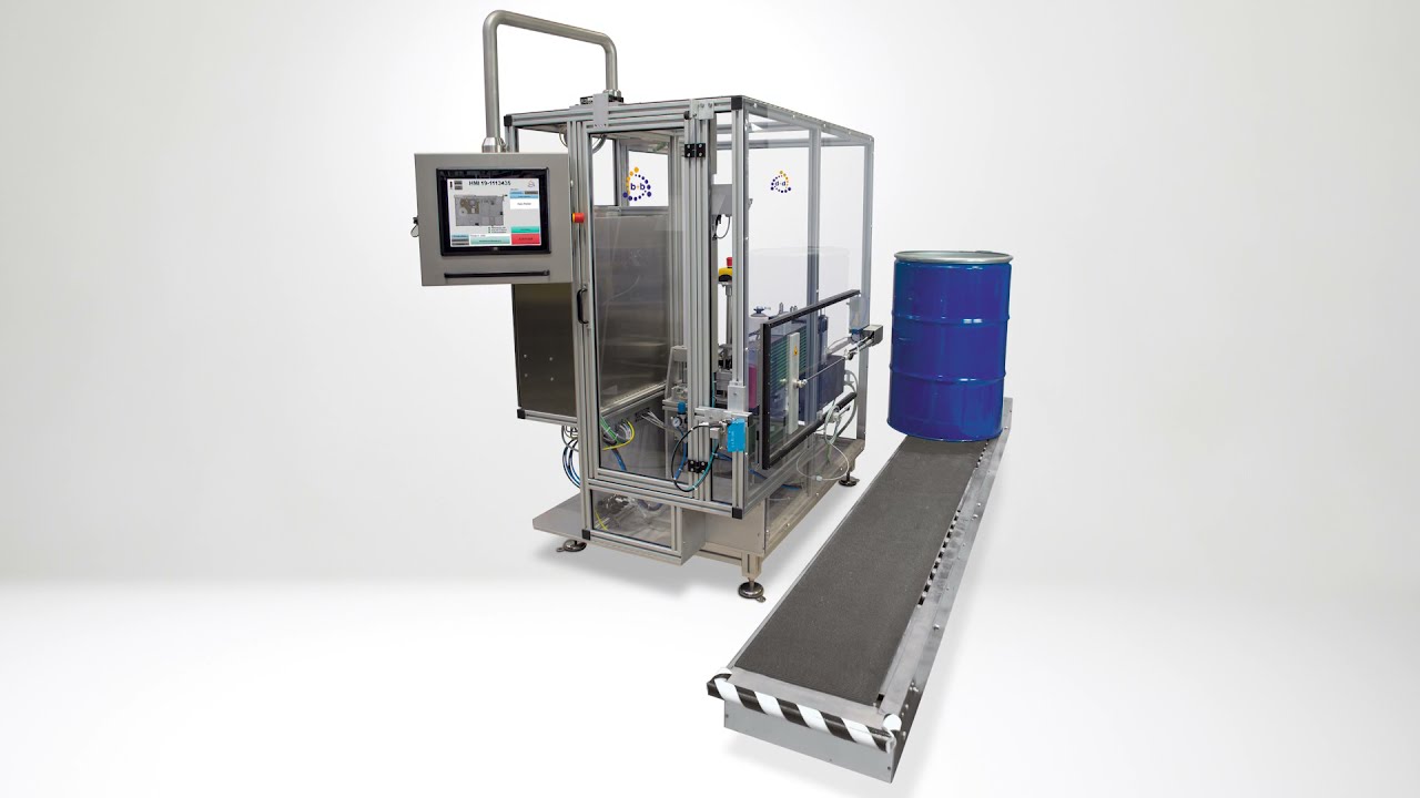 Chemical drum labelling system type BLM