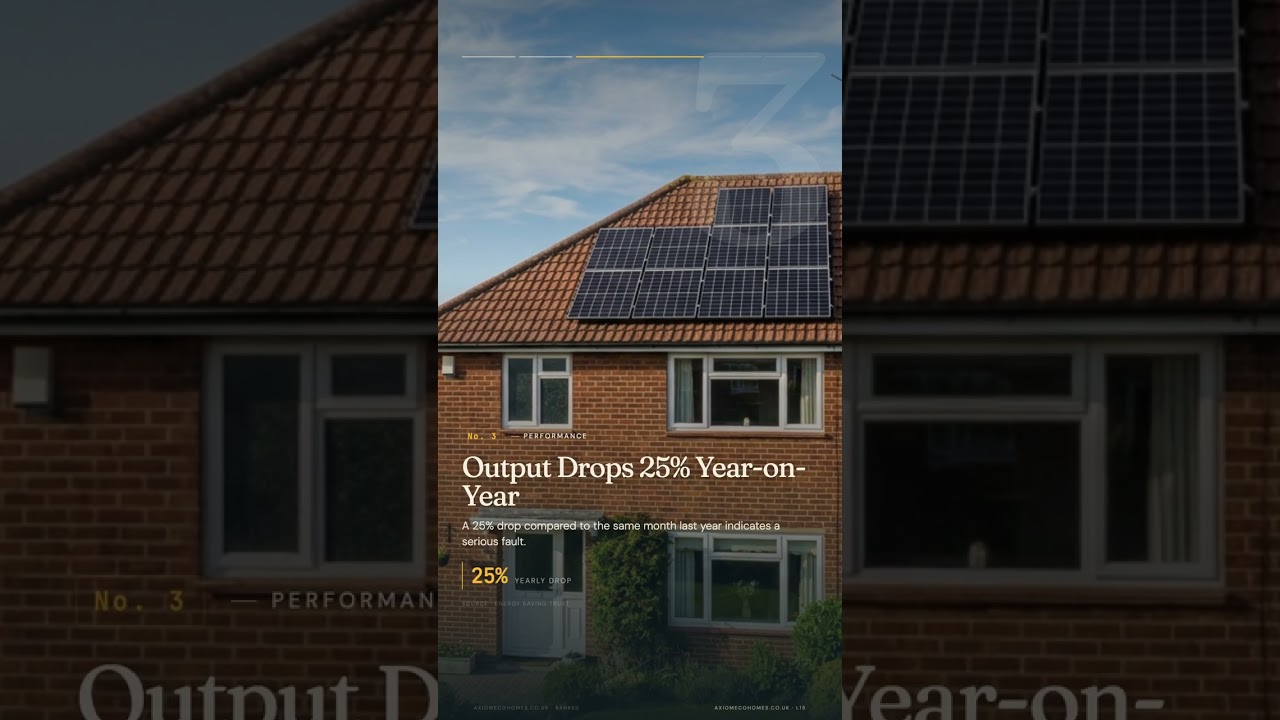 10 Signs Your Solar Panels Are Underperforming