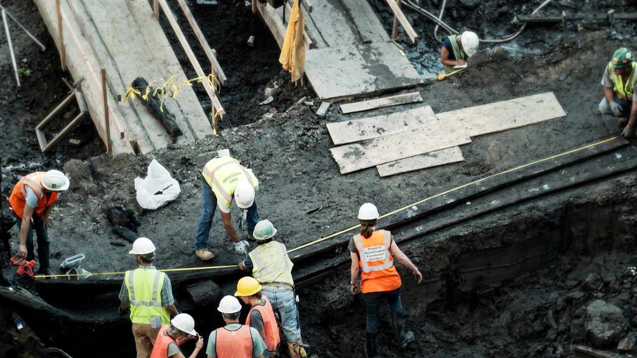 From 9/11's Ashes: The Ship Buried Beneath the World Trade Center
