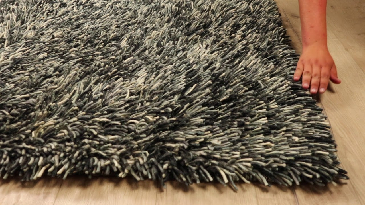 Brussel 23 Hochflor Teppich In Grau Beige Youtube