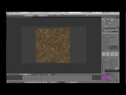Basics on Applying Textures in Blender 2.6x