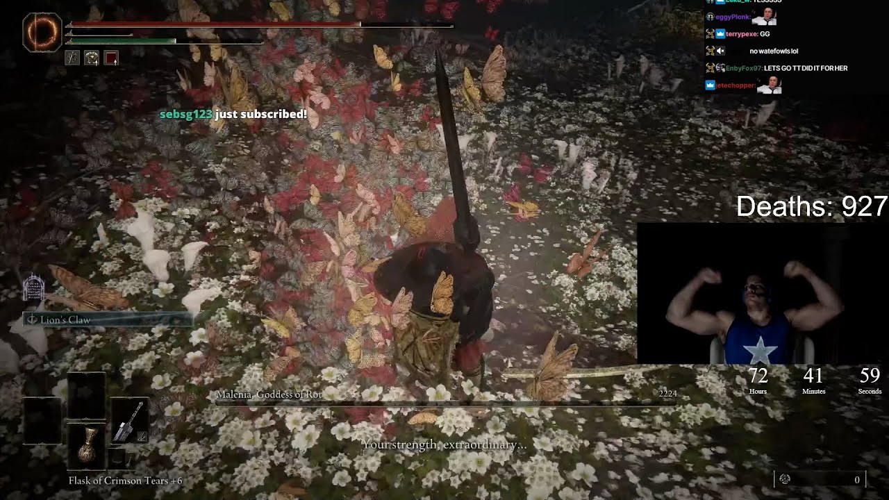 tyler1 beats malenia in elden ring - YouTube