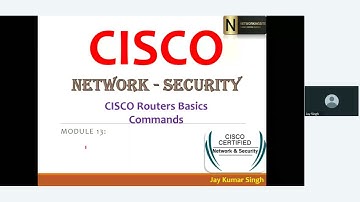 Lesson 13  CISCO Router Basic Commands Part 1