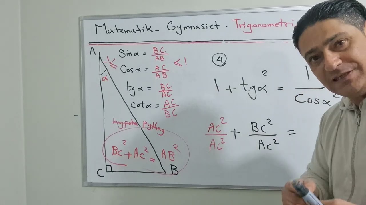 Matematik-Gymnasiet- Geometri- Trigonometri- Lektion 3